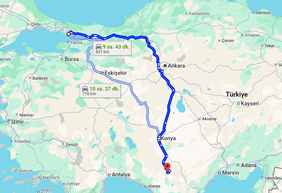 KONYA HADİM GÖYNÜKKIŞLA KÖYÜNDE 972 M² TARLA SATILIKTIR. - KONYA HADİM fotoğraf 6